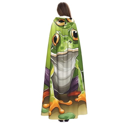 Costume de vampire de la mort avec cape à capuche pour Halloween - 4
