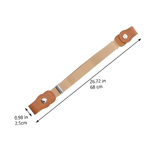 2 Pcs Elastic Waistbands with Buckles Practical Traceless Design for Comfortable Fit Adjustable Stretch Belts for Boys and Durable and Lightweight Pants Strap2