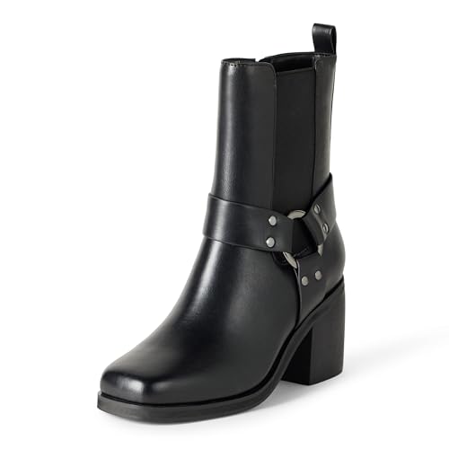 The Drop Women's Stevens Chelsea Boot, Black, 8