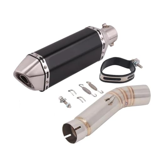 Tube de liaison centrale d'échappement haute résistance pour CBR500R acier moto