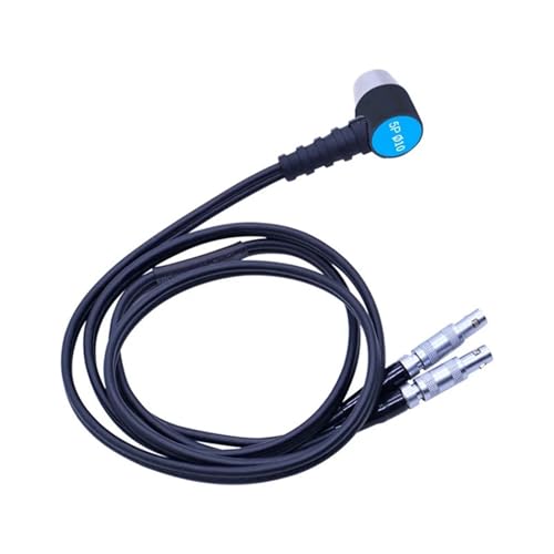 Thickness Gauge, A05E-Ultrasonic Thickness Gauge Probe Cable Transducer Diámetro 10Mm/5Mhz Probe Durable Fácil de Instalar y Usar miniatura 1
