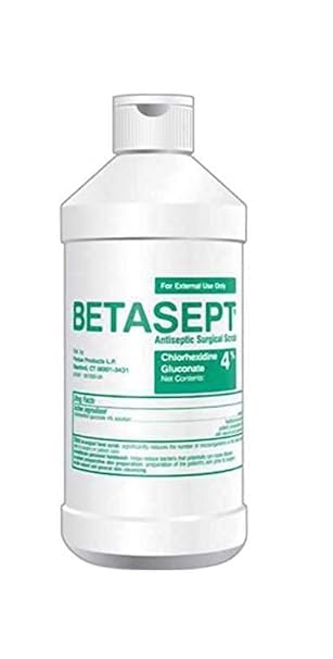 Betasept Antiseptic Surgical Scrub 4 OZ (3 Pack)