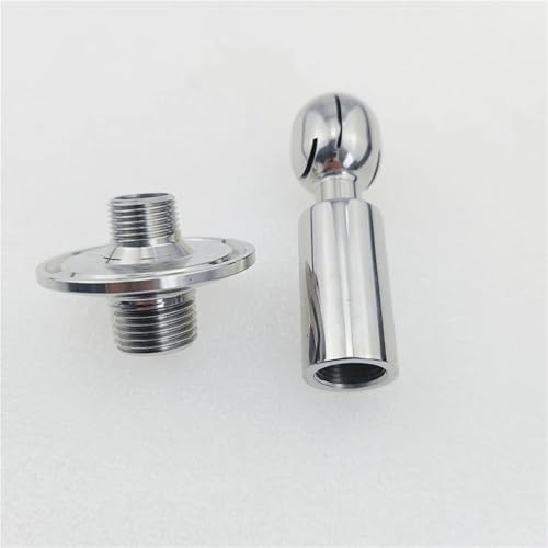 Boule de pulvérisation rotative CIP rotative 360° filetée 1/2" NPT - 7