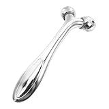 HIAKDOFT Gesichtsroller Silber Klein 3d-roller Massagegerät Zur Hautstraffung Anti Aging Faltenreduzierung Für Reife Haut Portable Schönheitsmassagegerät