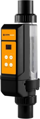 ESPA LEADER Clorador Salino para Piscinas 20G Dosificador de Cloro por Electrólisis Salina, hasta 85 m³, Producción de Cloro 20 g/h, Autolimpieza por Inversión de Polaridad, Función de Memoria
