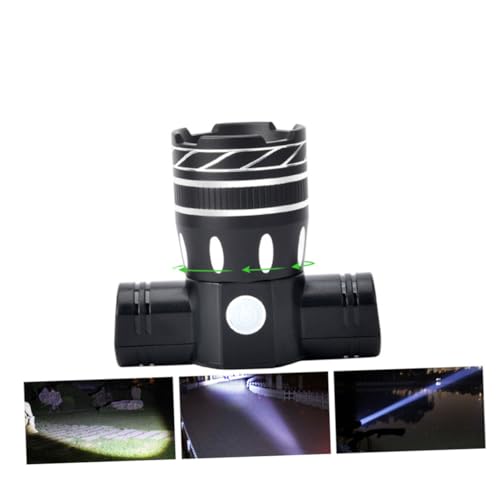 POPETPOP USB Charging LED Bike Headlight Rechargeable Mountain Cycling Light Lightweight Light Modes for Night Riding and