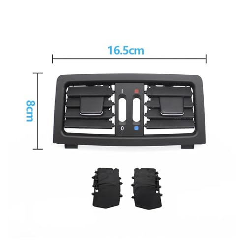 Rejilla de ventilación de alta resistencia para panel de coche Serie 5 E60 E61 3