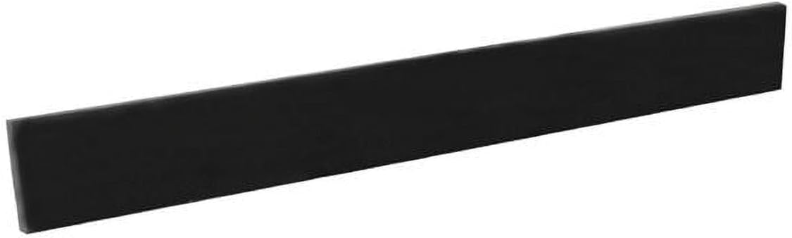 212 Main 37 in. Galaxy Granite Backsplash Black