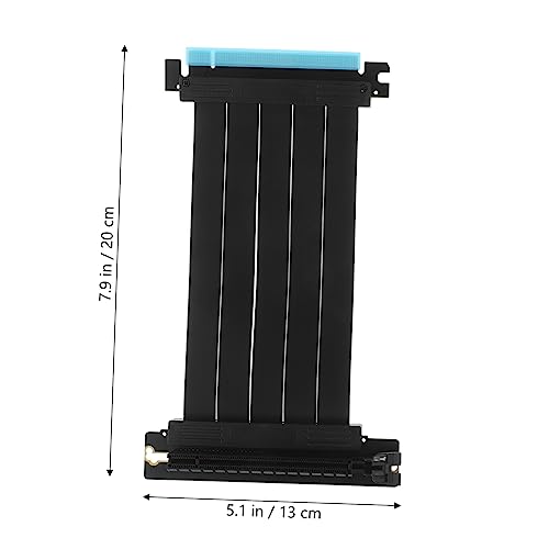 Cable elevador de GPU con ángulo de 90 grados para mejorar el flujo de aire en PC 4