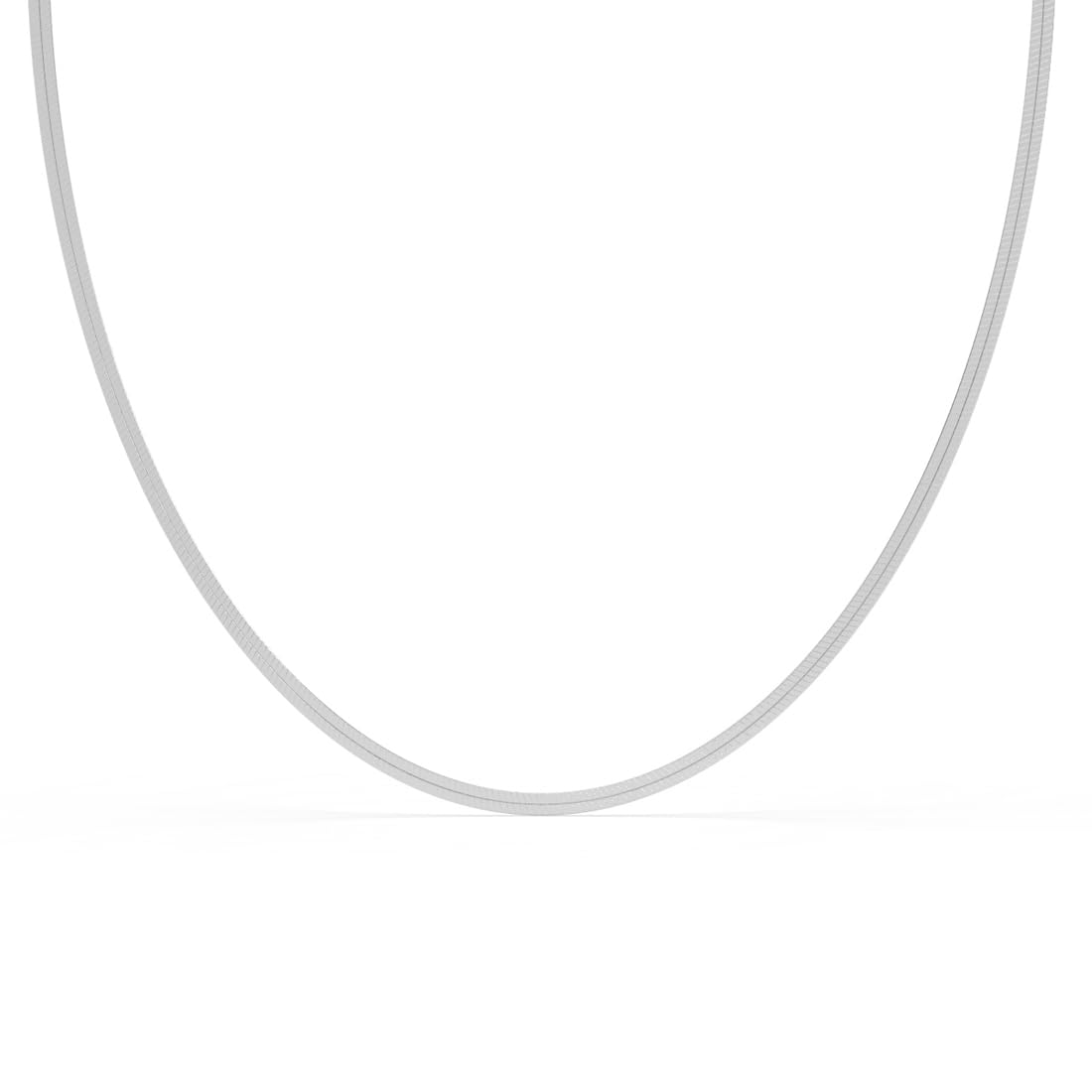 Clara 925 Sterling Silver Hasli Chain Necklace in 18 inches |Gift for Women and Girls| With Certificate of Authenticity and 925 Stamp (B0D9CXTNPN) Amazon Price History, Amazon Price Tracker