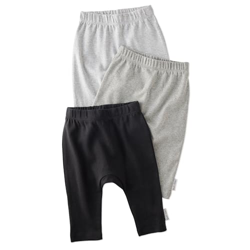 Unisex-Baby Harlowe 3-Pack Pants 100% Organic Cotton for Baby Boys & Girls