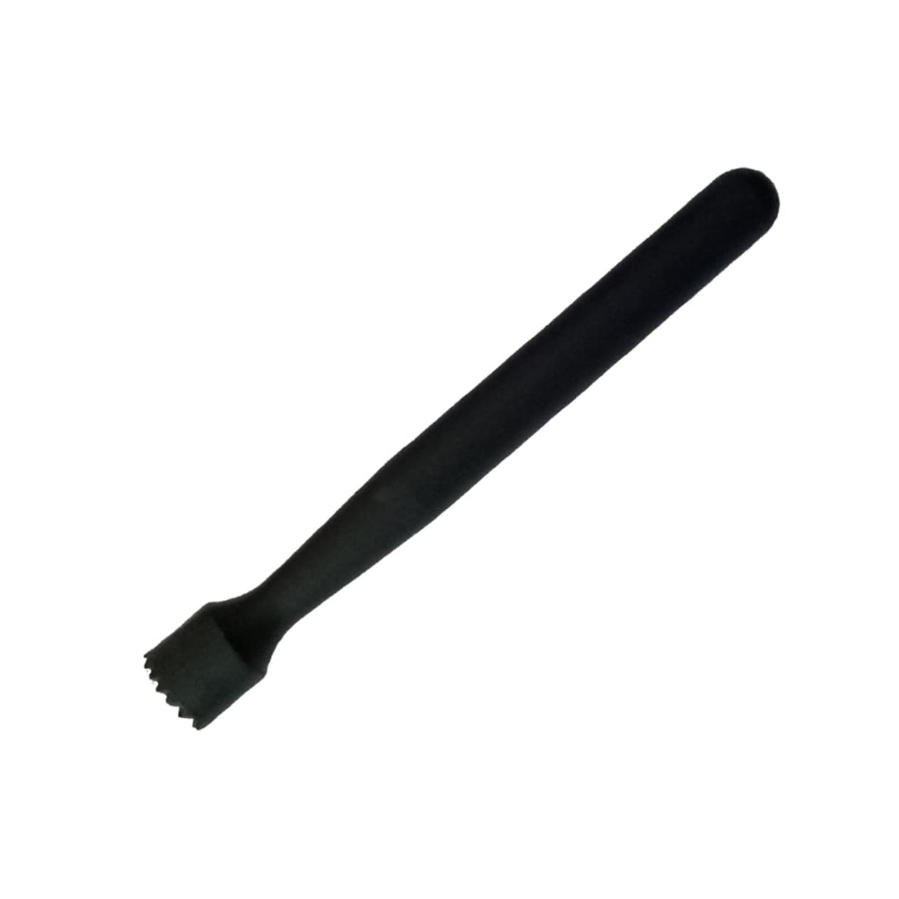 Healifty Plastic Ice Muddler Stick Black Cocktail Barware Tool for Mixing Drinks Long Handle Easy to Clean for Bars Restaurants and Home Use