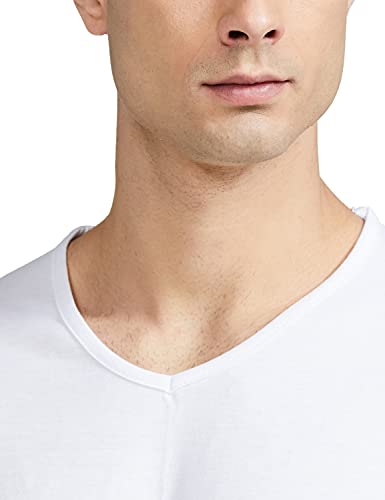 Image of JONNEY Men's Cotton Blended Regular Fit V-Neck T-Shirt