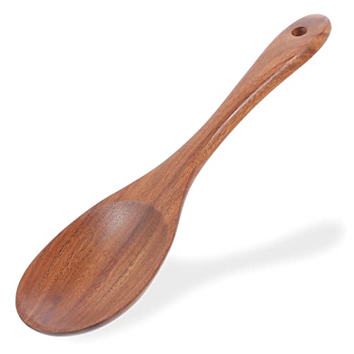 ABOOFAN Salad Spoon Food Serving Spoon Smooth Surface Safe for Soup Salad Heat Insulation Kitchen Tool for Cooking Serving