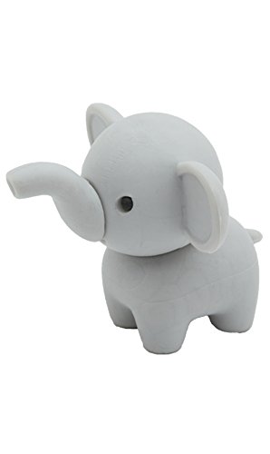 Graciosa goma de borrar japonesa elefante, de Iwako