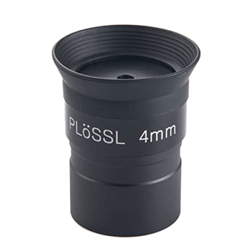 Ocular 4mm de 1,25 pulgadas para telescopios que soluciona la falta de aumento en astrofotografía