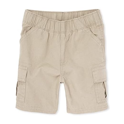 The Children's Place Bermuda cargo para bebês meninos, Lavagem de areia individual, 2 Anos