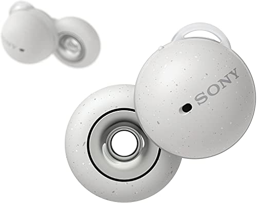 Image of Sony LinkBuds WF-L900 Truly Wireless Bluetooth Earbuds with Open-Ring Design for Ambient Sound, 17.5 Hrs Battery, DSEE, IPX4, 360RA, Swift Pair & True Wireless Earbuds with Alexa Built-in, White