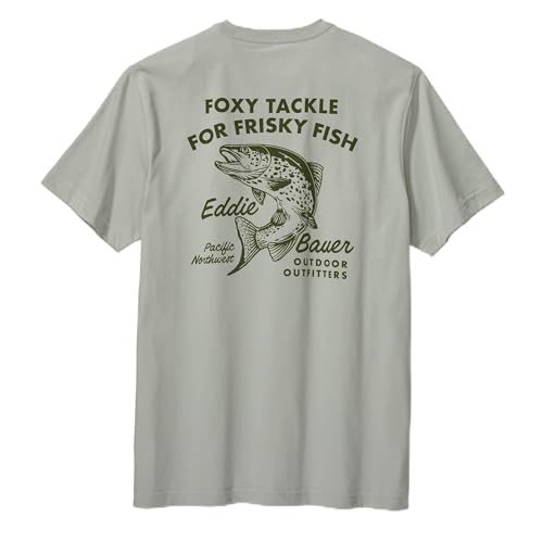 Eddie Bauer Men's Frisky Fish Graphic T-Shirt