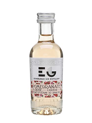 EDINBURGH Pomegranate and Rose Gin Liqueur 5cl miniature