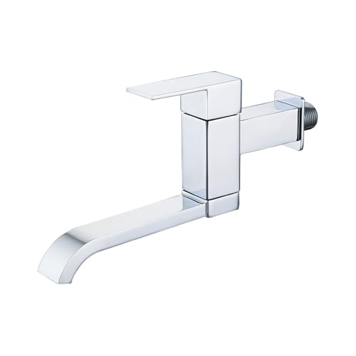 Grifo de cocina de pared giratorio para fregaderos monobloc pequeños 2