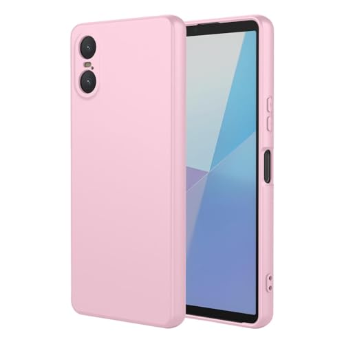 SEAHAI Case for Sony Xperia 10 VI, Ultra Thin Silky-Soft Touch Liquid Silicone Phone Cover with Shockproof Airbag Design