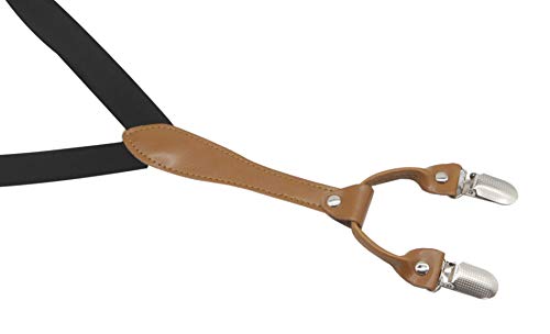 Image of Men's Suspenders Bowtie Set Elastic Y Shape Style Women's Suspenders Bowtie For Wedding&Formal Events