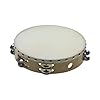 Stagg 14966 2 Rows of Jingles 10-Inch Pretuned Wooden Tambourine #1