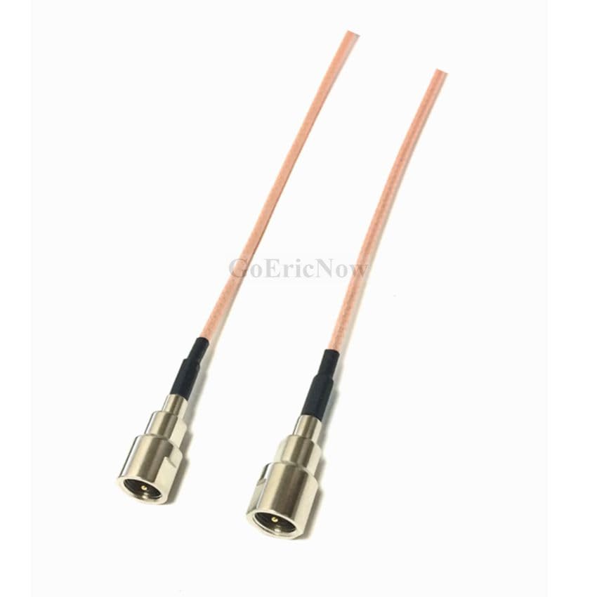 5 pcs RF Coaxial 50ohm FME Male Switch Right Angle CRC9/TS9 Jumper RG316 Cable Connector(10cm-5m) - (Color: TS9, Pins: 3m)