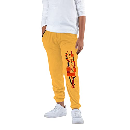 Image of KYDA KIDS Boy's Regular Fit Mid Rise 100% Cotton Track Pant - (Pack of 2)