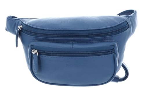 Sac banane PICARD Cuir Luis Belt Bag : sac à épaule bandoulière bleu pour femme et homme