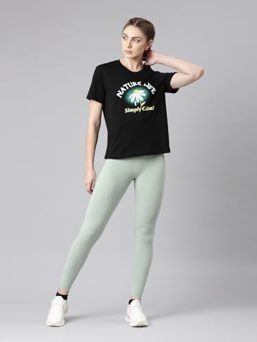 Image of XTEP Women Symbiosis with Nature Lifestyle Causal T-Shirt