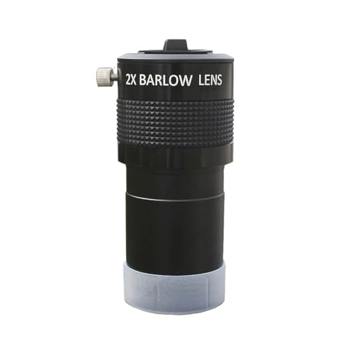 Lente Barlow 2X de 2 pulgadas para evitar la pérdida de luz en telescopio