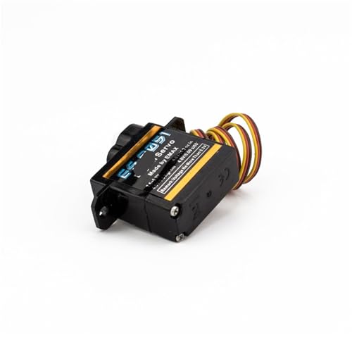 Servo digital ES9051 de 4,3g para evitar sobrepeso en timones de aviones RC con 0,8kg de par 4 piezas