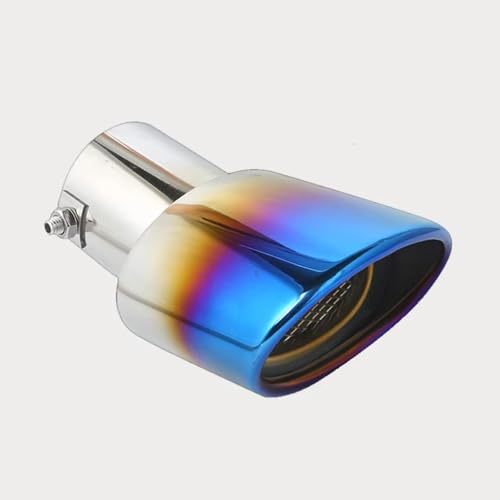 Punta de escape de acero inoxidable para Honda Fit Jazz 2011-2019