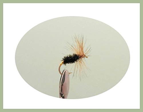 6 Pack of Coch Y Bondhu Dry Trout Fishing Flies Choice (Mixed)