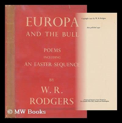 Europa and the Bull and Other Poems B0026EKC74 Book Cover