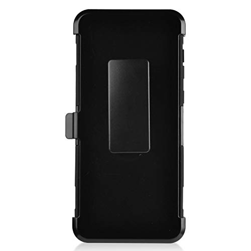 Celzen - For Samsung Galaxy A21 (Sm-A215) - Phone Case W/Belt Clip Holster - Cv1 Black #TOP4