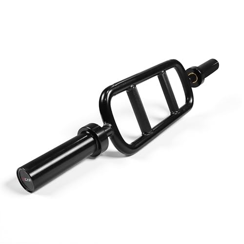 CAP Barbell 2' Solid Olympic Triceps Bar, No Collars, Black (New Version) (OBIS-34SB-3)
