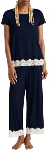 United Colors of Benetton Women's T-Shirt, Dark Blue 13c, M