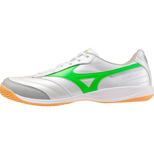 Mizuno Entrenadores de fútbol Interior para Hombre, Blanco, 45 EU