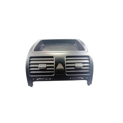 Grille tableau bord pour VW Golf 5 et Jetta MK5 aérateur central noir double 1K0819728E