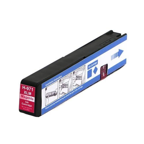 Cartouche d'encre 970XL 971XL compatible Officejet Pro X451dn magenta