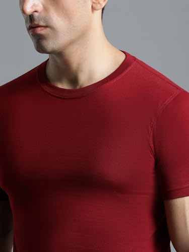 Image of hummel Cam Men's Cotton Round Neck Half Sleeve T-Shirt