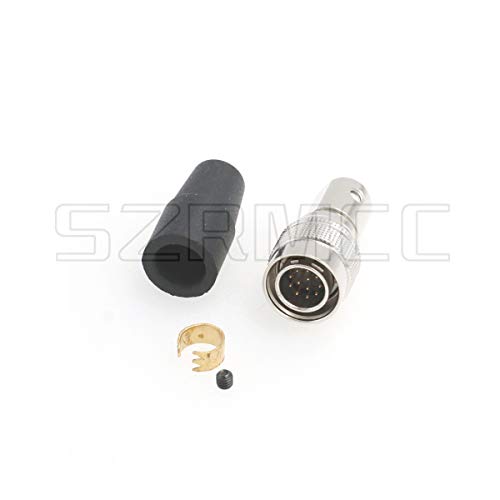Conector circular macho y hembra Hirose 12 pines SZRMCC miniatura 4