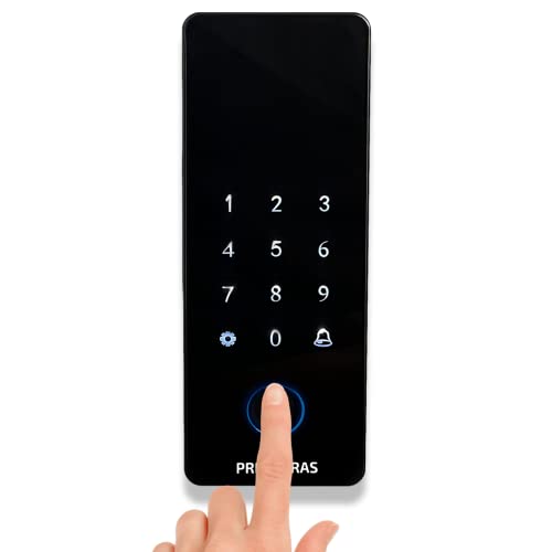 Fechadura Digital Biométrica Primebras Athenas Madeira