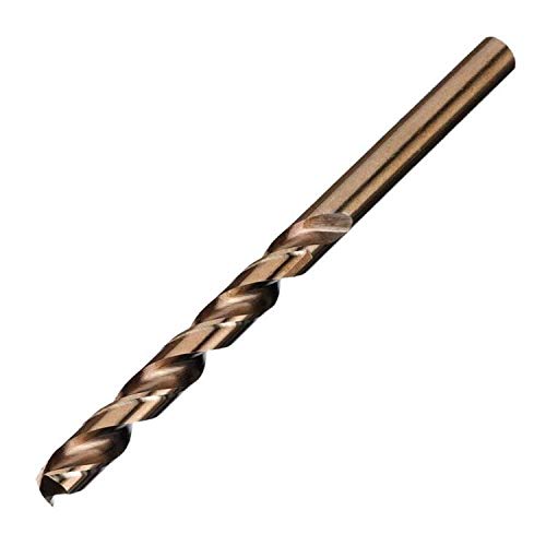 TIVOLY 11455011000 - HSSE5 Drill bit Cylindrical Ground TC Short Series Diameter 10 mm Long 133 mm (Package of 5 pcs.)