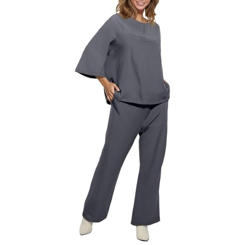 Survêtement femme tenues décontractée hawaïenne set pantalon été