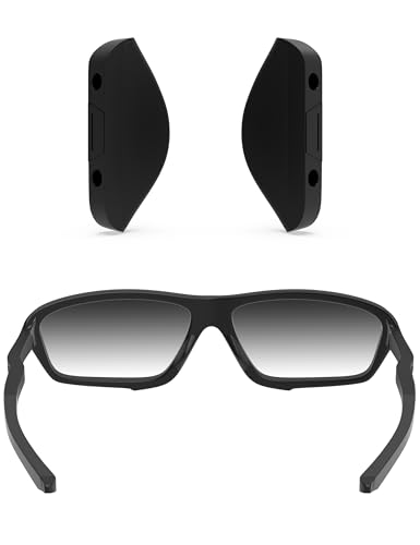Almohadillas de nariz para Oakley Straightlink OO9331 de alta resistencia Euro Fit negro