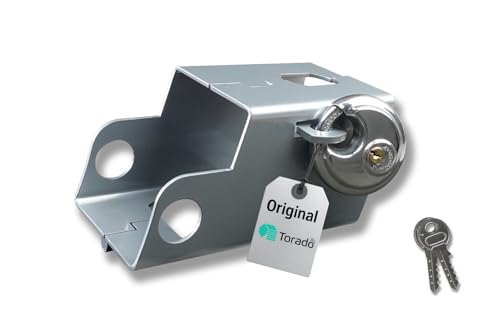 Torado Anhängerschloss angekoppelt verwendbar Anhänger Schloss Anhängersicherung Anhänger Zubehör